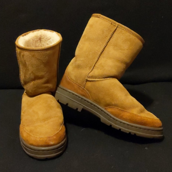Other - Leather suede and Wool boots